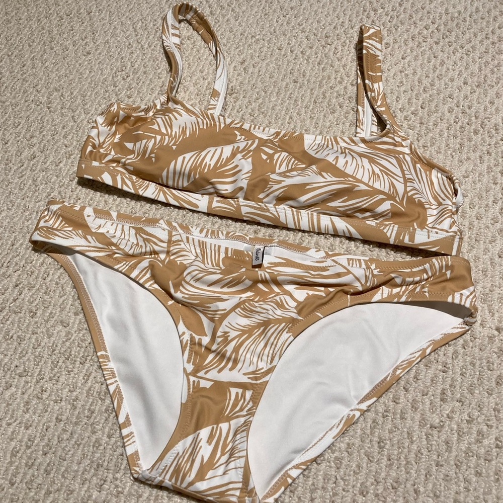 Brand new with tags Madewell bikini top and bottom